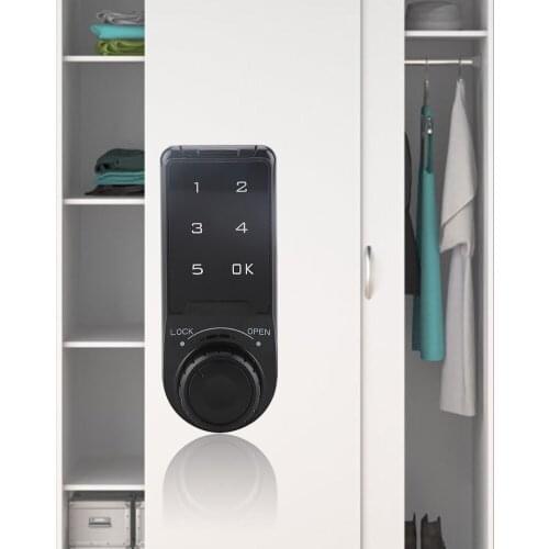 Brand new Touch Keypad Password Key Access Lock Digital Locks Electronic Security Cabinet Coded Locker security tools