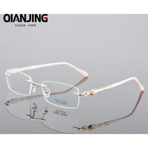 Женские очки с диоптриями QIANJING China At AliExpress