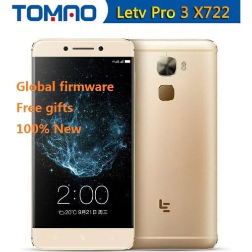 New LeTV LeEco Le Pro 3 Elite X722 Smartphone 4GB RAM 32GB ROM Quad Core Android 6.0 Snapdragon 820 FHD 4G 16MP Mobile Phone