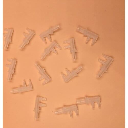 Pipe connectors Eco solvent printer Allwin Galaxy Xuli Roland Mutoh Flora Plastic ink hose connectors F shape fitting 10pcs