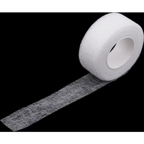 5Rolls White Black 20mm Iron On Hemming Tapes Wonder Web Fusible Bonding Lace Trim Sewing Garment Accessories
