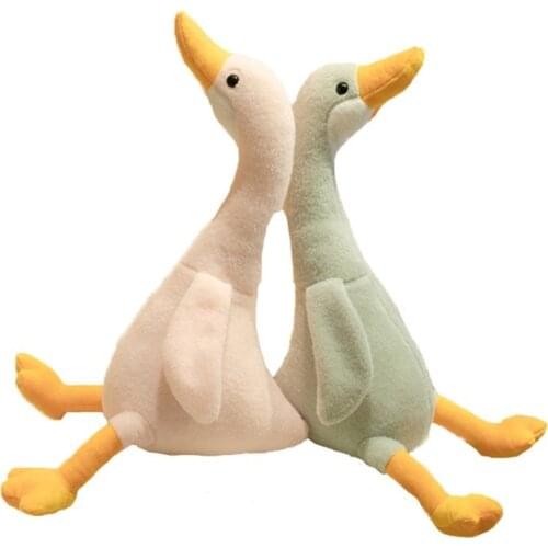 Duck Plush Toy Kawaii Child Girl Doll Decoration Home Sofa Bedroom Pillow Woman Gift Pp Cotton Simulation Toy 32Cm 45Cm 100Cm