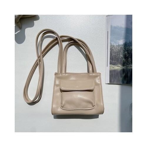 Women summer novelty small pu leather white orange black apricot crossbody bag for girl feash mini sling shoulder bag