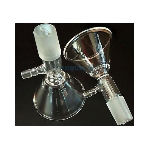 24/29 Joint 60mm Funnel O.D Lab Glass Conical Filtering For Chemistry