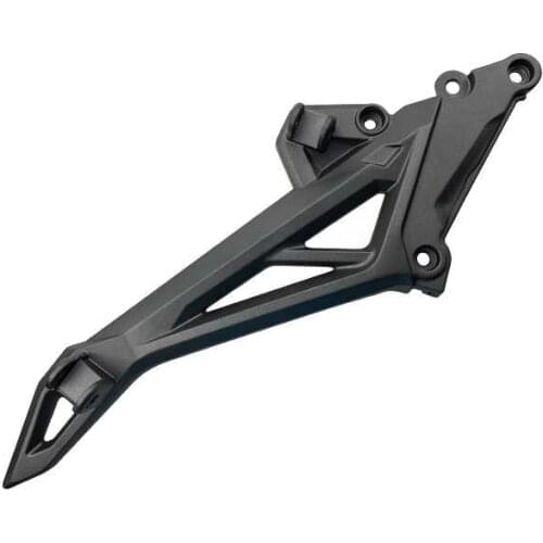 400 / 650nk Left Pedal Bracket Flat Black Silver for Cfmoto Motorcycle Accessories