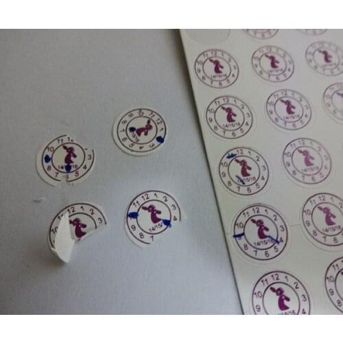 FREE DESIGN ! customized friable paper security label warranty VOID label ,could be marked