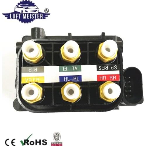 Compressor Valve Block For Audi Q7 / VW Touareg / Porsche Cayenne Air Ride Pump 95535890300 7L0698014