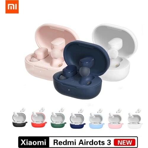 Xiaomi Redmi Airdots 3 Bluetooth Earphones aptX Adaptive TWS Bluetooth 5.2 Gaming Mode 2021 New Mi True Wireless Earbuds Basic 3