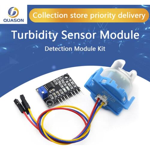 Turbidity Sensor Suspended Turbidity Value Detection Module Kit Liquid Suspended Particles Turbidity Detection For arduino