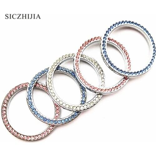 Car ignition switch decorative sticker for Mitsubishi ASX/Outlander/Lancer Evolution/Pajero/Eclipse/Grandis