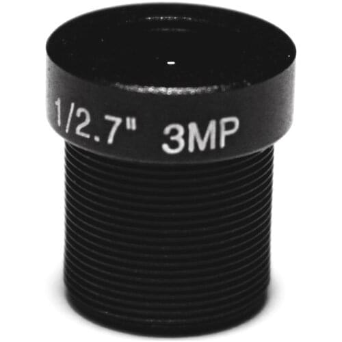 10X 1/2.5" HD 3MP 4mm Fixed Iris IR Board CCTV Lens M12*0.5 for 720P/1080p Security IP Camera