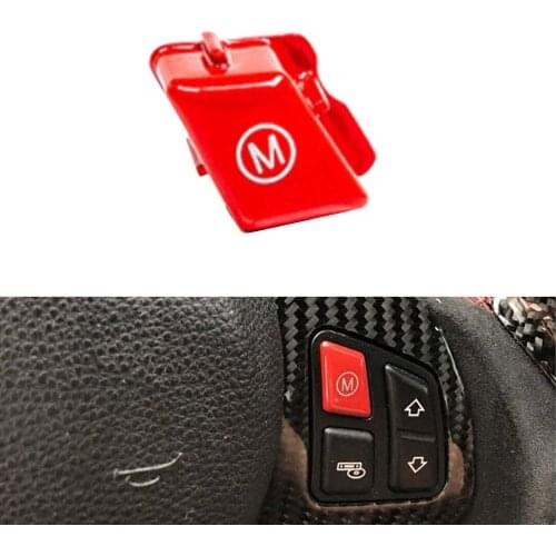 Car Steering Wheel M Mode Switch Button Cover for BMW 3 Series E90 E92 E93 M3