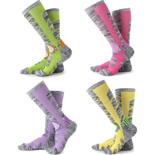 ThermalSkiing Socks Men Women Winter Warm Heated Thick Ski Socks Sports Snowboard Hiking Elastic Outdoor High Performance Winter