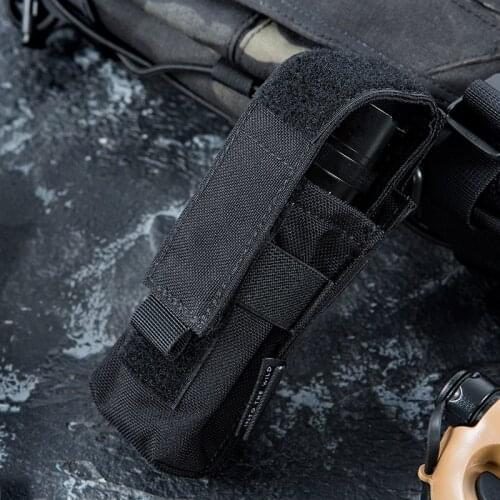 OneTigris Tactical MOLLE Flashlight Pouch Belt Case Fight Light LED Torch Pouch for Fenix TK09 TK15 TK15C PD32 PD35 LD12 E35-UE