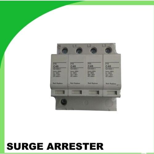 Pr-C40 340V 40ka 4pole Surge Protection Psd Power Surge Protector