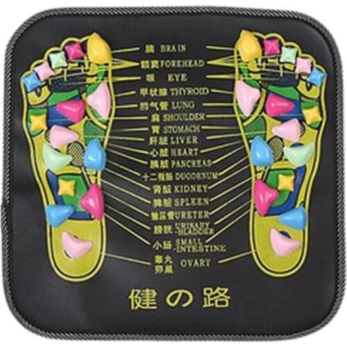 Foot Reflexology Stone Foot Leg Pain Relieve Relief Walk Foot Massager Mat Foot Care Tool Acupressure Mat Pad Massageador
