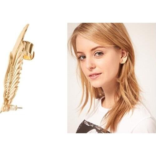 10pcs/set New Vintage Gothic Punk Rock Earring Star Angel Wing Ear Cuff Warp Clip Ear Stud For Women Bijoux Jewelry