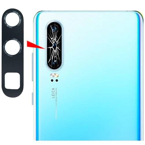 For Huawei P30 / P30 Pro Back Rear Camera Glass Lens Cover with Adhsive Glue Replacement