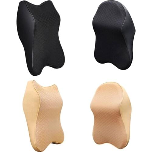 Universal Multi-color Car Seat Headrest Pad Memory Foam Pillow Neck Rest Cushion Memory Foam Neck Car Seat Cushion For Car