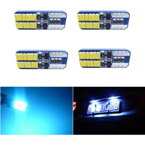 4x W5W T10 LED Canbus Light Bulbs For BMW F30 F31 F36 G30 I3 Serie 1 X1 X1 E84 X1 F48 X1 F48 X3 X3 E83 X3 F25 X5 E70 X6 E71
