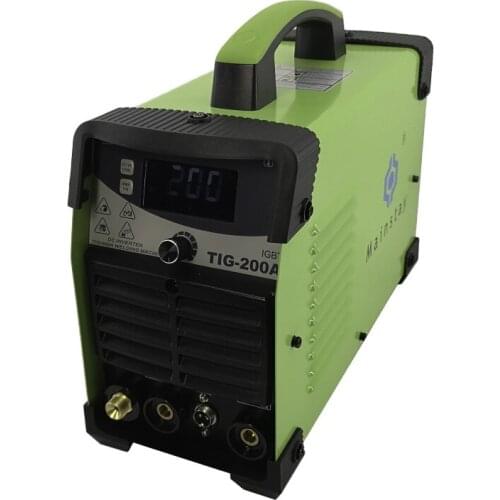 2020 newest cheap price wsme 200 inverter Tig welder with LCD display 200 amp argon arc welding machine