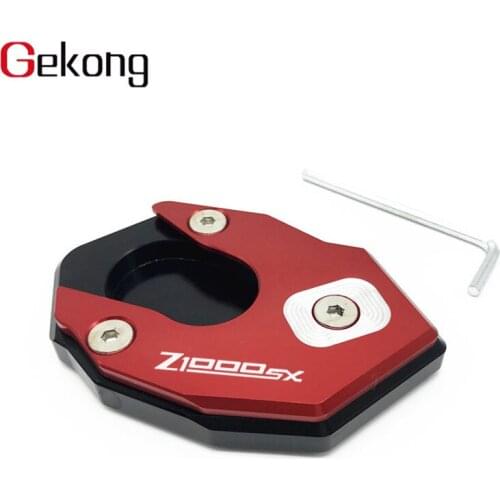 Fit For KAWASAKI Z1000 Z1000SX Z 1000SX Z1000 SX Motorcycle Accessories CNC Sidestand Foot Enlarger Side Stand Enlarge Kickstand