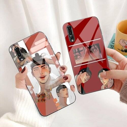 Painter of the Night Phone Case Tempered Glass For Huawei P30 P20 P10 lite honor 7A 8X 9 10 mate 20 Pro