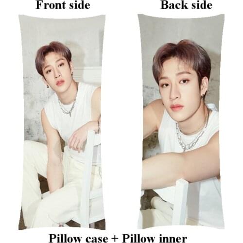 Girl Boyfriend Korea Bang Chan Long Body Pillow include pillow filler inner gift Customize