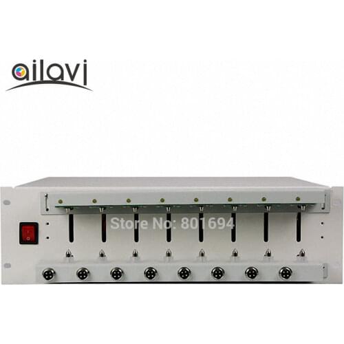 EBC X 8 Channels 3.2V 3.7V 4.2V 18650 Battery Capacity Tester Charge and Discharge 10A Cycle Aging Test with Battery Holder