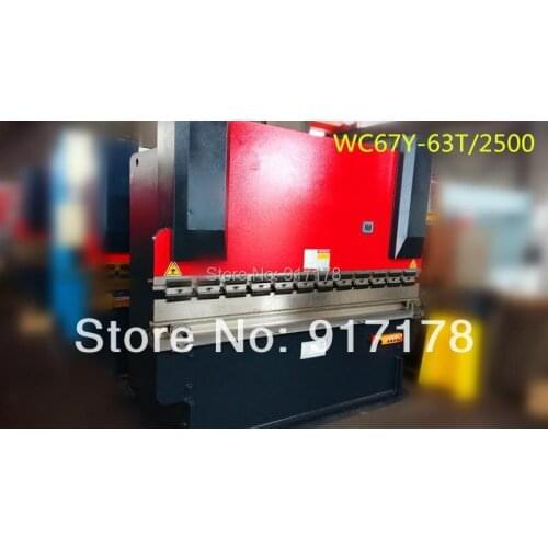 WC67Y-63T/2500 hydraulic bending press bender machinery tools