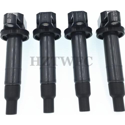 4PCS IGNITION COIL FOR TOYOTA YARIS VITZ ECHO VERSO PROBOX SUCCEED FOR PRIUS 1.0L 1.3L 1.5L 90919-02229 90919-02240 90919-02265