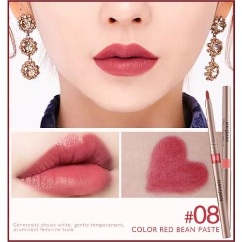 Matte Lip Liner Lipstick Portable Lip Makeup Pencil Lasting Pigments Lipliner Pencil Waterproof Lipsticks Lip Liner Makeup TSLM1