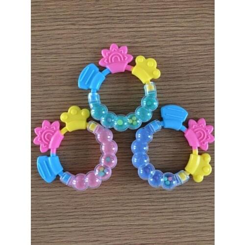 Lovely Baby Bell Toy Product Cute Teeth Training Molar Safety Teether Toys For Kids Chewing Practicing