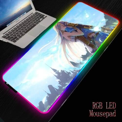 MRGBEST The Legend of Zelda Gamer Pad mice Anti-slip Natural Rubber with Locking Edge Gaming Mouse Mat XXL