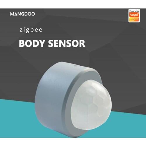 Zigbee Tuya Mini Smart Human Motion Movement Body PIR Transducer Sensor Smart Life Home Security Alarm System