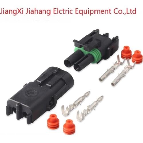 174657-2 174655-2 Free shipping 200sets DJ3021Y-2.5-11/21 2Pin AMP Car Electrical Wire Connectors for VW,BMW,Audi,Toyota