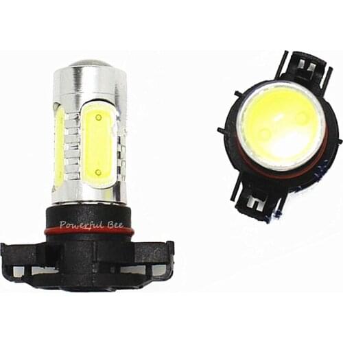 2 x H16/5202 15W cold white yellow amber ice blue LED car fog lamps DRL running lights bulb for Forester 2013-15 Legacy 2010-16