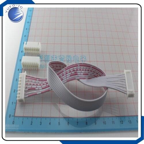 5pcs/Lot Double wire 2.54-8P XH-8P with wire leader + transposon 30CM