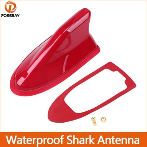 Car Antenna Shark Fin Roof Auto Radio Aerial Cover Universal Waterproof for Kia/Nissan/Toyota/Mini Cooper/Suzuki Swift/Hyundai