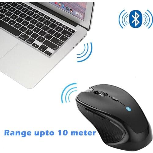 Bluetooth Wireless 2.4G Mouse Computer Optical Mice for PC Android IOS Tablets PUO88