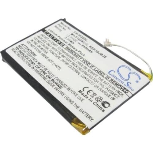Cameron Sino 950mAh battery for IRIVER Clix 2 2GB 4GB 8GB Plus REI-iriverclix1 iriverclix2 U20 KEPJGJBJE KEPJGJGAC M1-F1228C-C