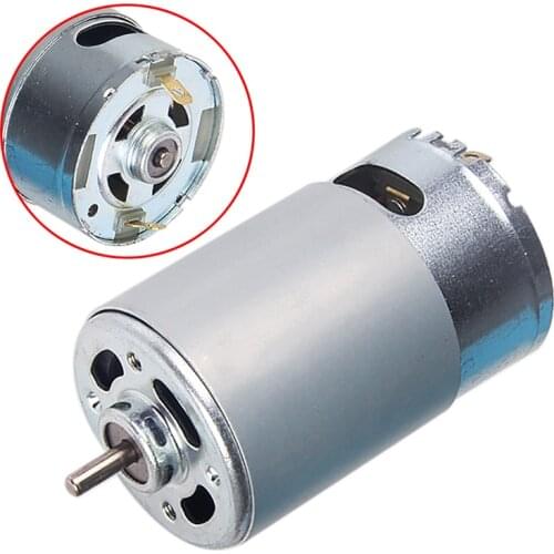 1pc RS-550 High Torque Low Noise Motors DC Toy Car DIY Model 6V-24V 30000RPM Electric Machinery Replacements Tools Accessories
