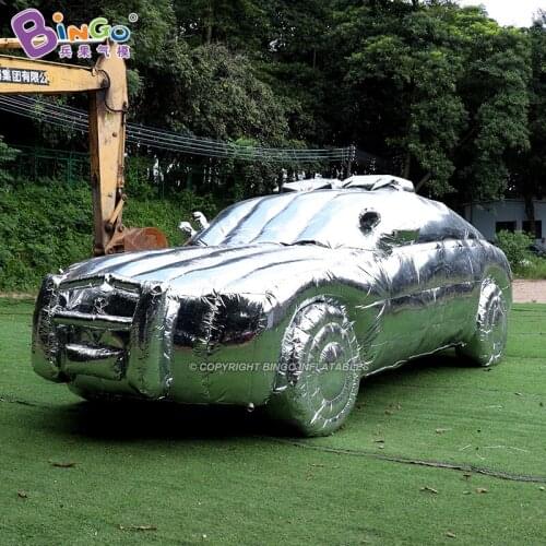 Custom Built 5 Meters Length Inflatable Giant Mirror Car for Advertising Sale Toys BG-M0300