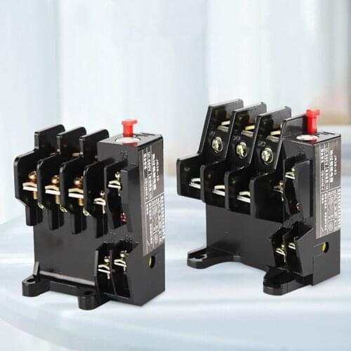 Heat Relay JR36-20 0.68a-22a Overload Protect 220v Heat Protect Relay1NO 1NC Electric Current Thermal Overload Relay Supplies
