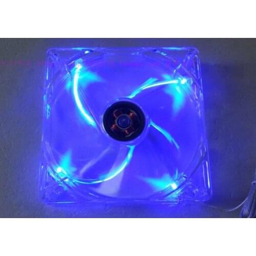 New 14025 14cm Case Fan Red and Blue Light CF-1412R Ball Mute Cooling fan