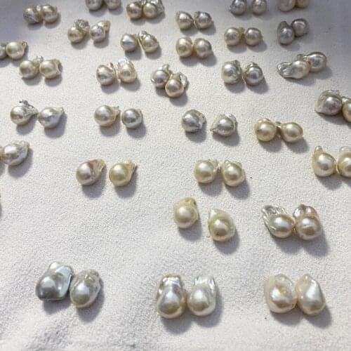 Wholesale Natural Loose Pearls 12-13mm 3A Grade Irregular Shape Baroque Peal Loose Beads for Pearl Pendant