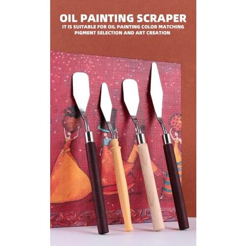 Art Spatula Palette Oil Painting Mixed Pigments Texture Art Spatula Watercolor Student Art Drawing Drawing Tools Drawing Toning