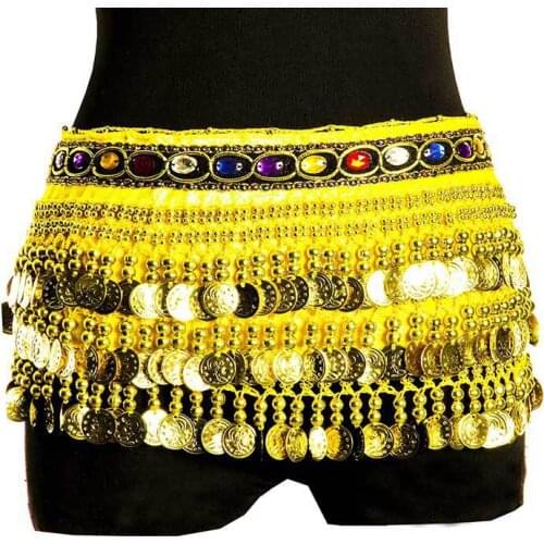 Belly Dance Hip Belt Women Modern Indian Clothes Acessorios For Belly Dance Waistband Hip Scarf New Arrival Dancewear Cummerbund