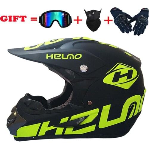 Motocross Cascos Helmet Casque Moto Motorcycle helmet Full face Helmets Cartoon Children ATV Dirt bike Downhill MTB casque