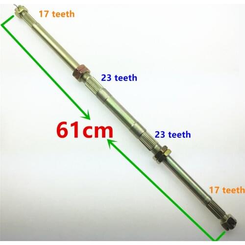 STARPAD For High quality for Four-wheel ATV accessories ATV retrofitted axle rear axle 610MM/630MM/650MM/740MM wholesale